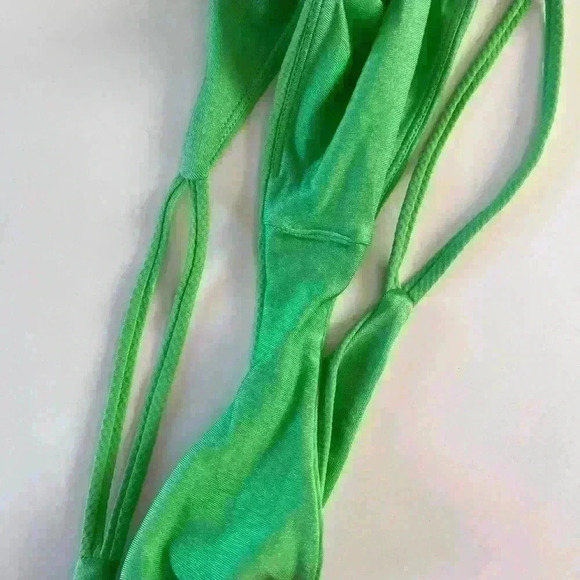 Lovers + friends lime green bikini bottoms sz medium M - Picture 6 of 6